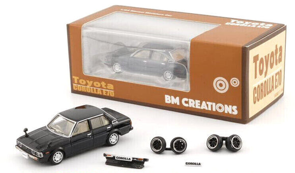 1:64 Toyota Corolla E70 -- Black -- BM Creations
