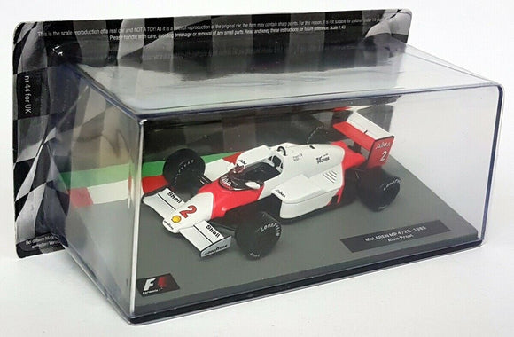 1:43 1985 Alain Prost -- World Champion -- McLaren MP4/2B -- Atlas F1