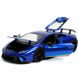 1:24 Lamborghini Huracan LP 640-4 Performante -- Blue -- JADA: Hyper-Spec