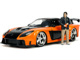 1:24 Han's Mazda RX7 w/Figurine -- Fast & Furious JADA