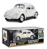1:24 1966 VW Beetle -- James Bond "On Her Majesty's Secret Service" -- MotorMax