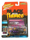 1:64 1960 AMC Rambler Wagon Custom -- Black Pearl with Violet Flames -- Johnny L