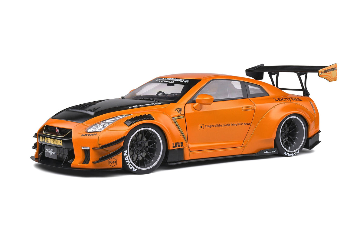 1:18 2020 LB WORKS GT35 Type 2 -- Orange -- Nissan R35 GTR -- Solido