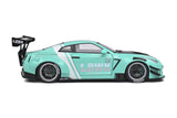 1:18 2020 LB WORKS GT35 Type 2 -- Mint Green -- Nissan R35 GTR -- Solido