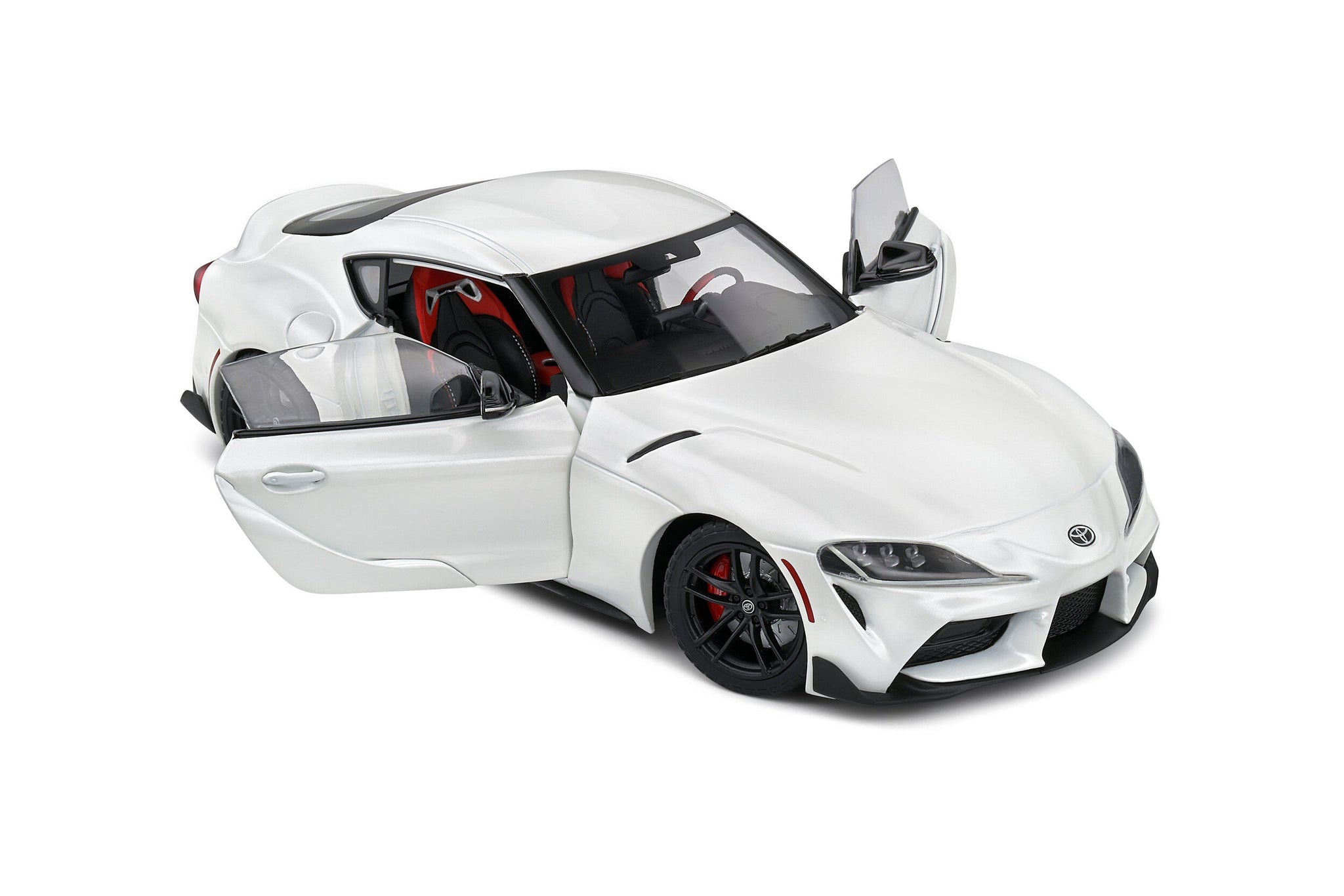 1:18 Toyota GR Supra (A90) 2023 -- White Pearl -- Solido
