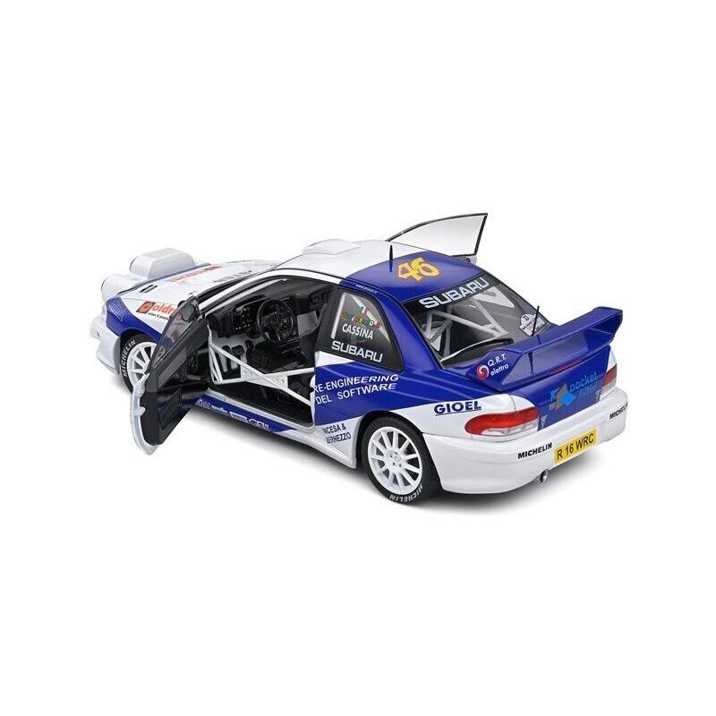 1:18 2000 Valentino Rossi -- #8 Subaru Impreza S5 WRC99 Monza Rally --
